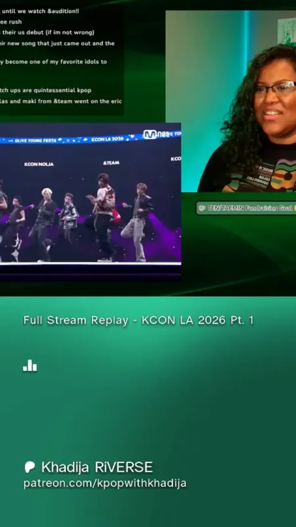 Khadija RiVERSE - Full Stream Replay - KCON LA 2026 Pt. 1 — page 1