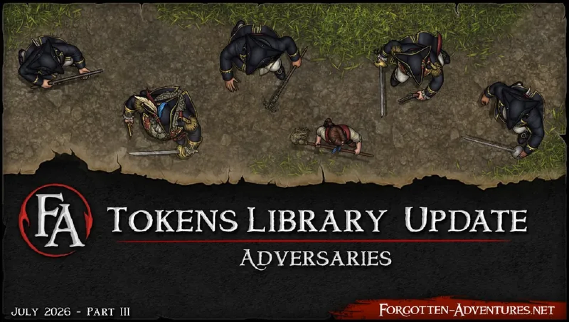 Forgotten Adventures - Tokens Library Update - July 26 - Part III