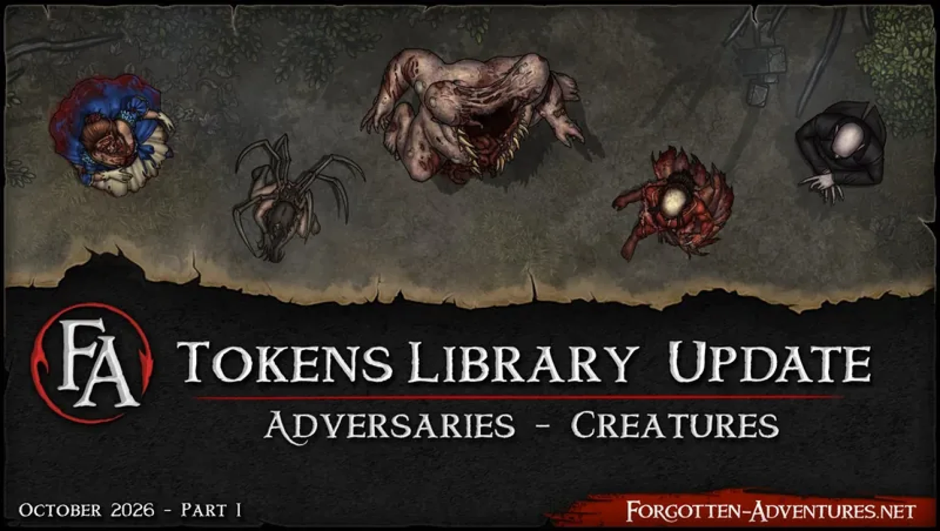 Forgotten Adventures - Tokens Library Update - October 26 - Part I — page 1