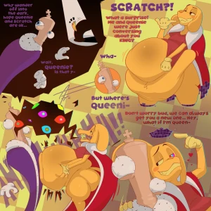 afraart - Queen Scratch Shaded