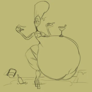 afraart - Pickle Oblongs Comm Progress