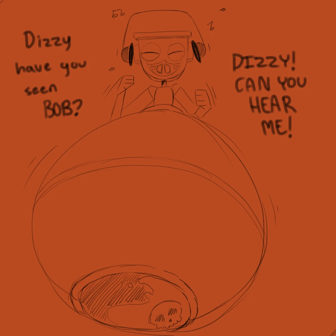 afraart - Dizzy Dazed Sketch