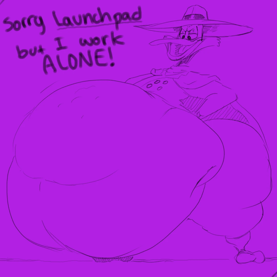 afraart - Darkwing Duck Sketch