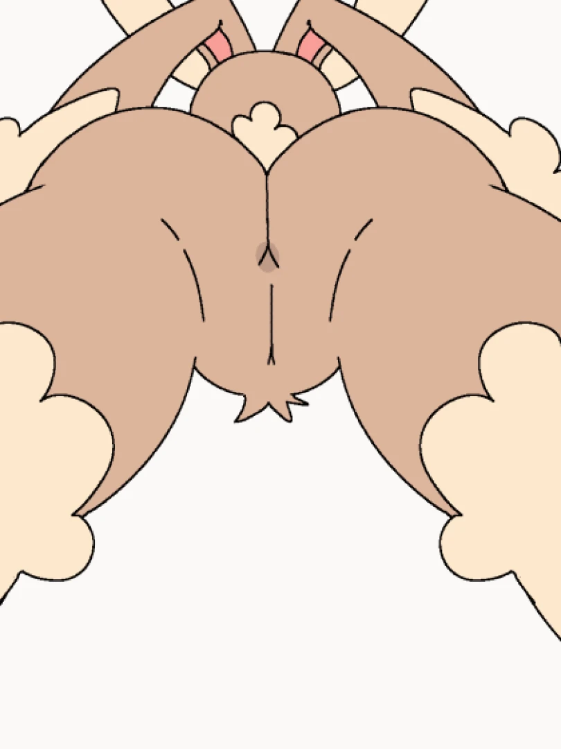 lilmoonie - lopunny sitting. wip