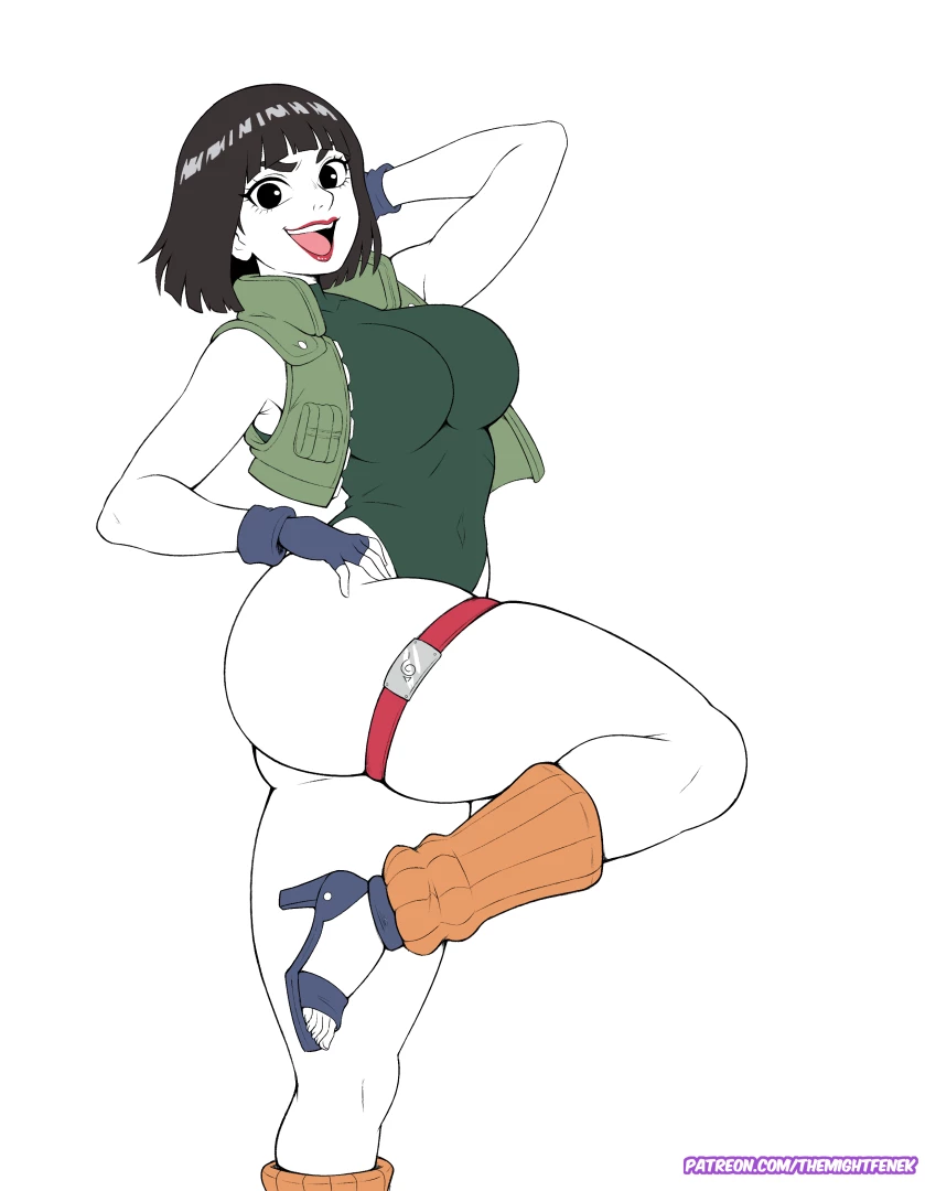 themightfenek - SKETCH REQUEST : Gai’s Spirit of Youth 