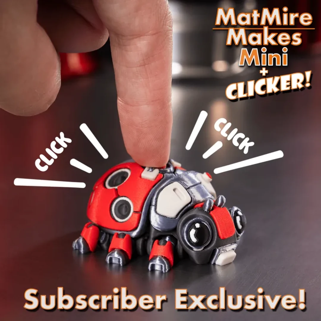 matmire_makes - Exclusive: MMMini RoboBeetle (Clicker)!!