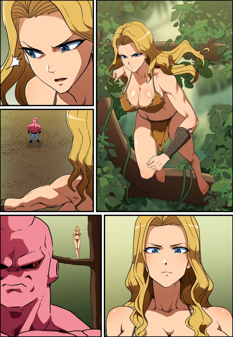 khear - [Part 1+2] Marvel - シャーナ / 魔人ブウ│ Marvel Comics - Shanna the She-Devil / Majin buu│