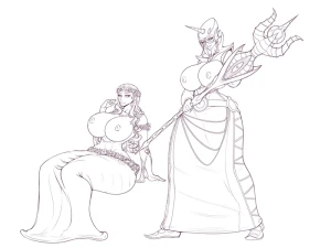 DeiGart - Commission Progress  part 8