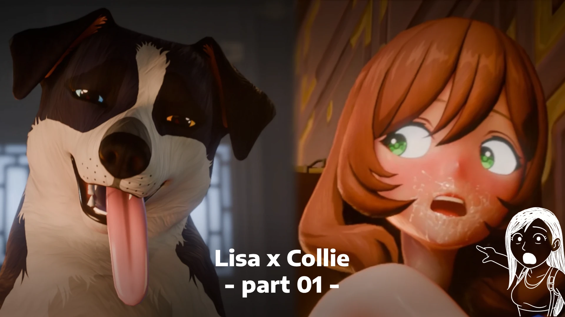 darkBleed - Lisa x Collie - Part 01 — page 1