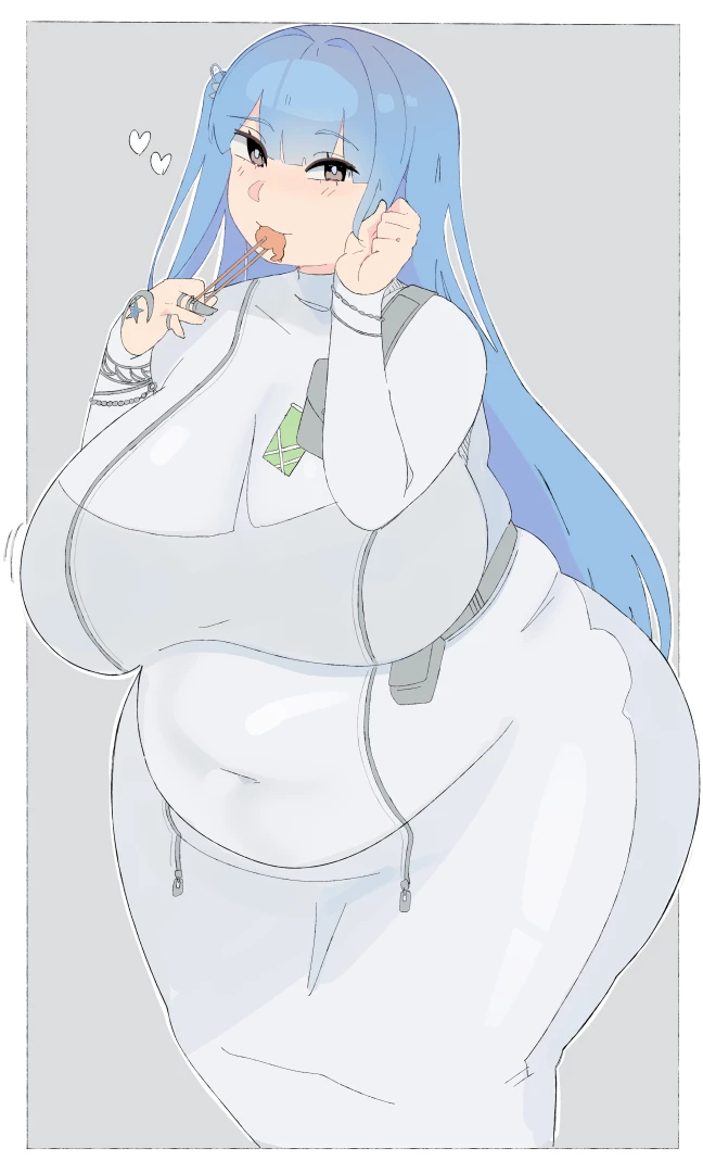 duharu - It claps a lot when she walks