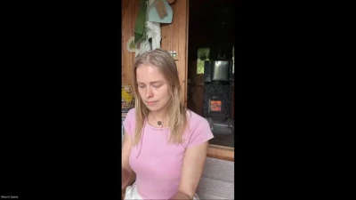 Nina in Sauna - Recorded Live Video: Sauna Live