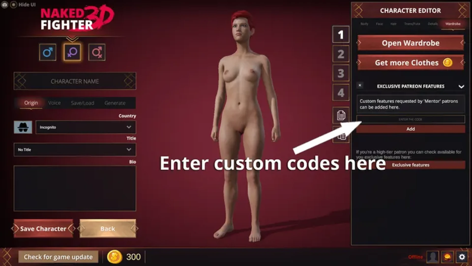 Sam3DX - October free 300 gold code! — page 1