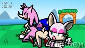 EstudiOmega - RANK S Reward #95 - Amy x Rouge x Sonic