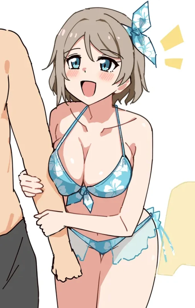 春乃りく - 曜ちゃんの主観おっぱい押し付け手コキ（差分あり — page 1