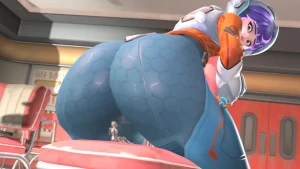 strangefetishtrash - Giantess Juno animation on Friday