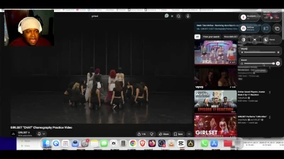 Alix Reacts - GIRLSET "CHAT" Choreography Practice Video Reaction