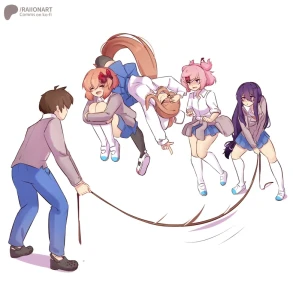 raiionart - Doki Doki Rope Skipping Club