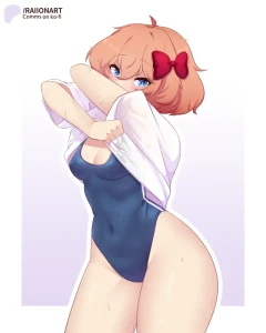 raiionart - Wet Sayori