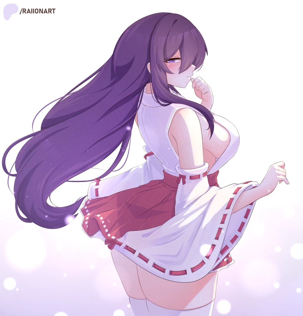 raiionart - Shrine Yuyu