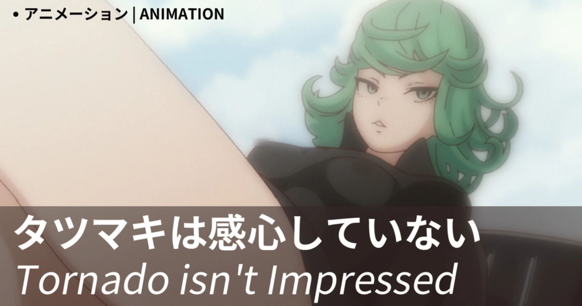 nekoflux - タツマキは感心していない (Tornado isn't Impressed)