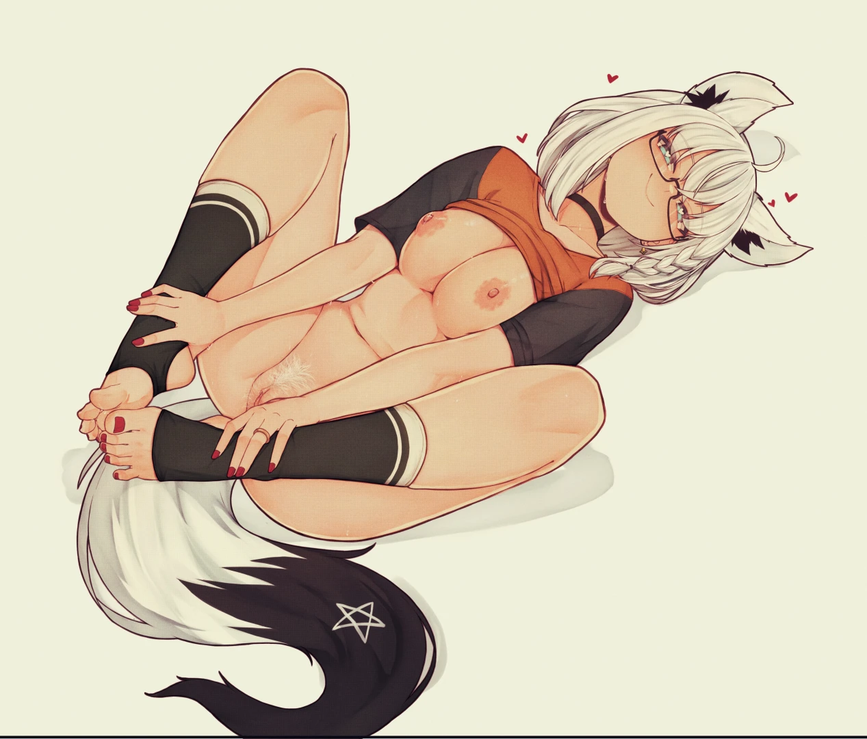 varniskarnis - Shirakami/Kurokami Fubuki Naughty part 2