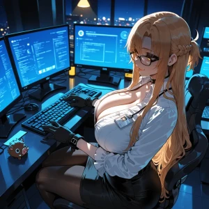 Miyu - Asuna Yuuki: Private Meeting (Commission)