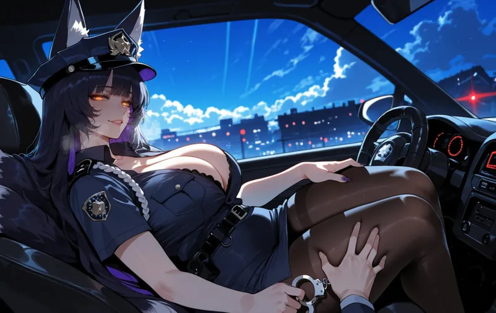 Miyu - Musashi (Azur Lane): In Her Custody (Commission)