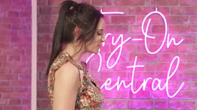 tryoncentraluk - Ep334 Uncut - Ivy Rain's 'Longline Lingerie'