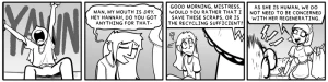 Browser124 - Lauren Comic #258 - Morning Cleanup