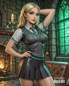 naughty_neurals - [Free] Daphne Greengrass - Uncharted Desires (8 images)