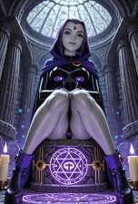 naughty_neurals - Raven - Haunted Temptation - Vanilla Tier (159 images)