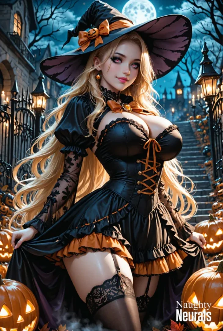 naughty_neurals - [Free] Isabelle Valois - Haunted Temptation (7 images) — page 1