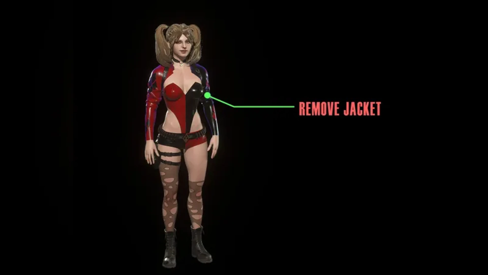 BLUE FANTASY - Resident Evil 4 Remake Ashley Harley Quinn — page 1