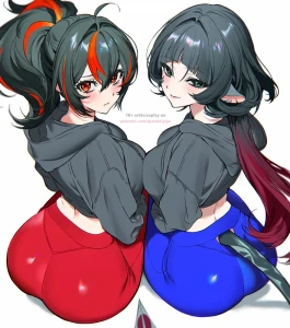 qiandaiyiyu - Zhu Yuan x Jane Doe asses