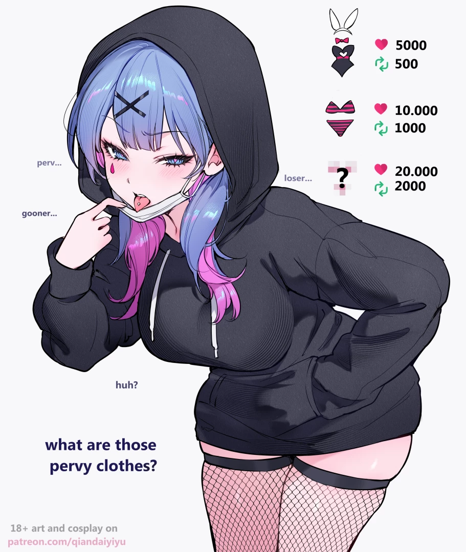 qiandaiyiyu - Bunny Miku undress game pt. 1-2 (+ exclusive nsfw ver) + voice over update