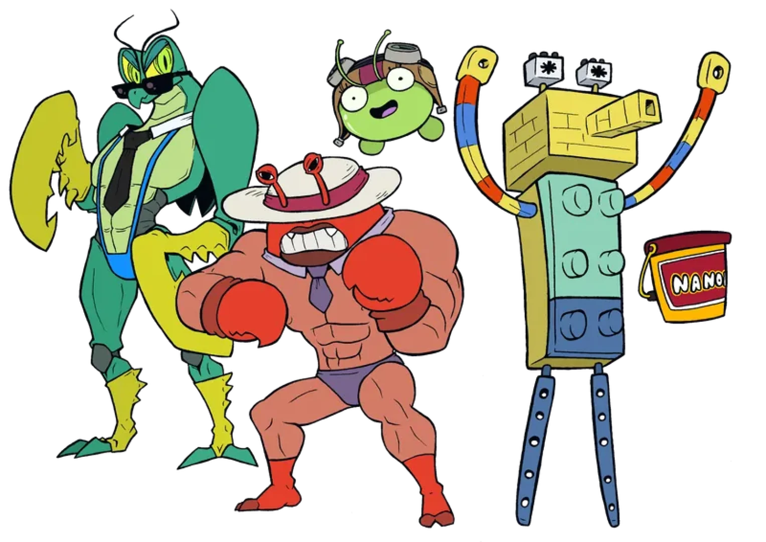 Malandra Parodias - DANDADAN TOONS (Crabmen/Zorak Mooncake y Bloques sin Patrocinio)