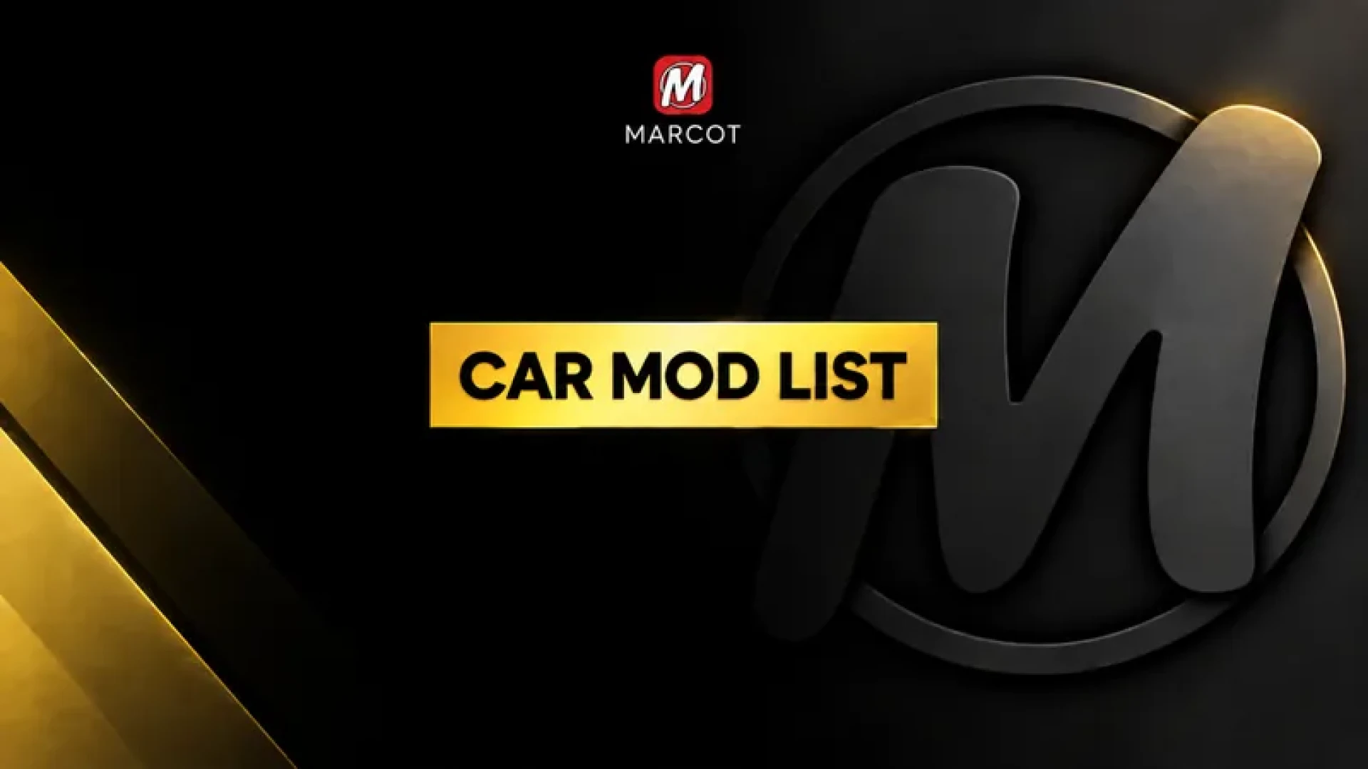 MarcOT -  Car Mod List