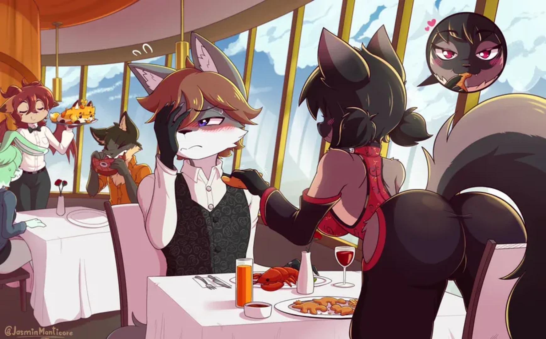 jasminmanticore - "Want Nuggies?" — page 1