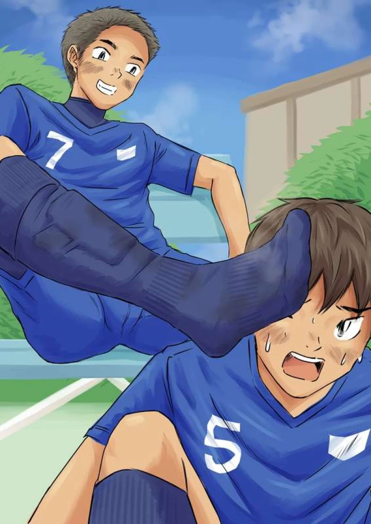 スマイル - 練習後の靴下嗅がされたから仕返ししてみたら… — page 1