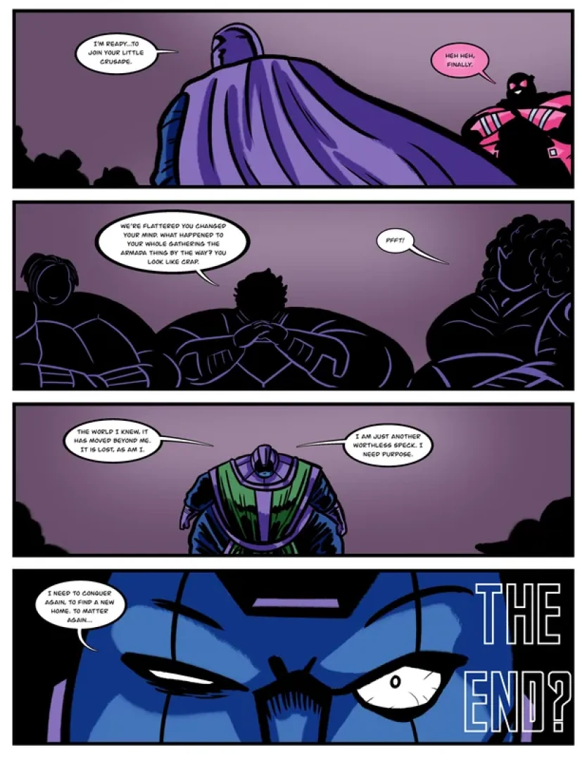 Plusstars - Gwenpool Vs Kang Doughy Destiny Page 35 — page 1