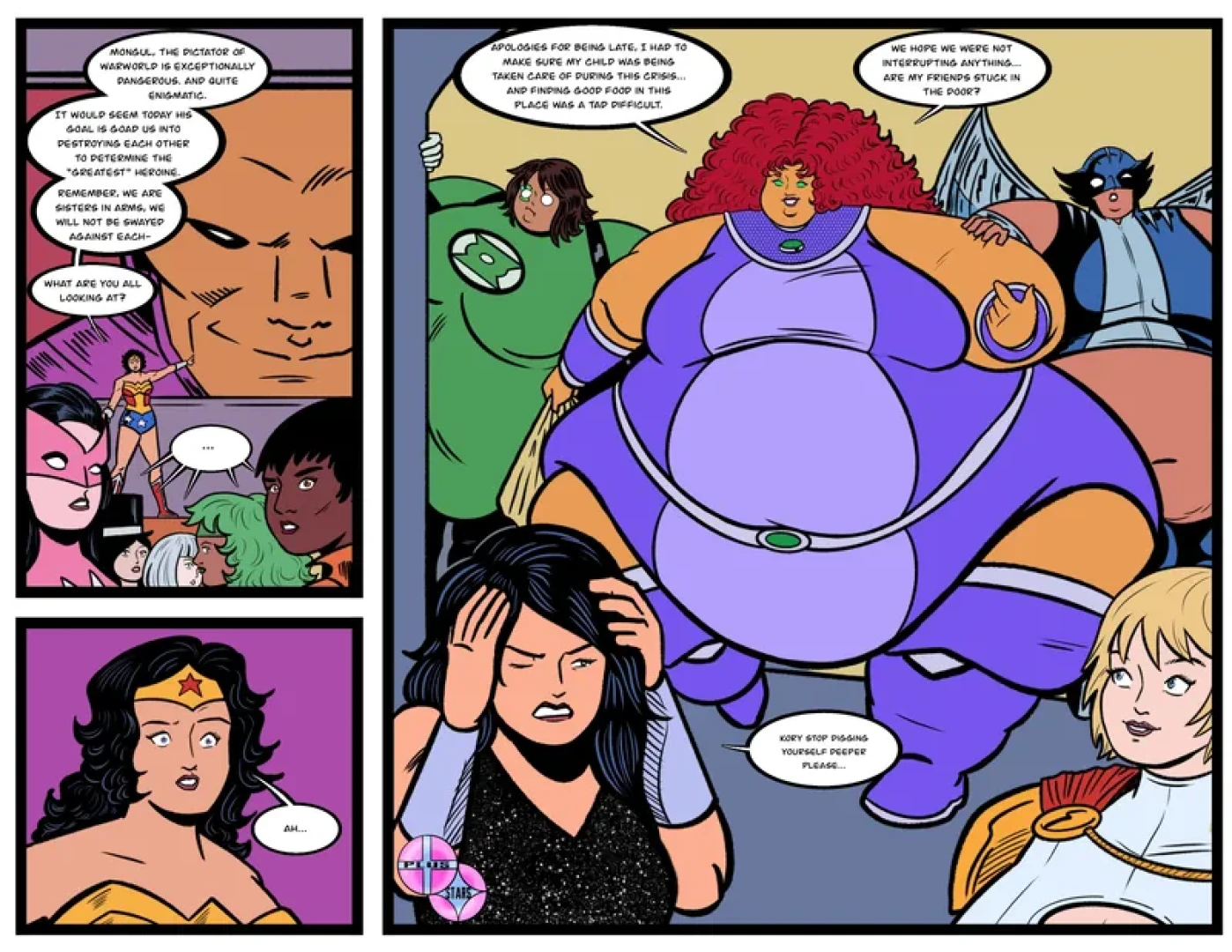 Plusstars - A Titan-Sized Assembly — page 1