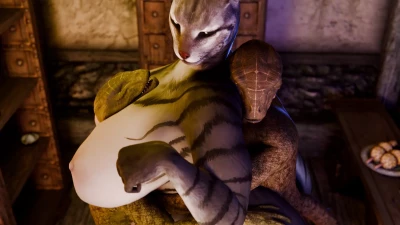 Zenith741 - Khajiit Hug (1080p Download) part 2