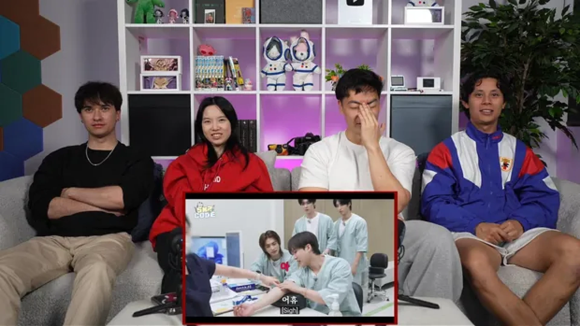 wydreacts - Stray Kids Code Ep. 95 - Spring Check-up Day #1