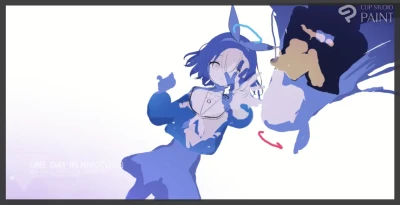 ﾍﾅﾁｮｺ - 表紙と扉絵カラーラフ！