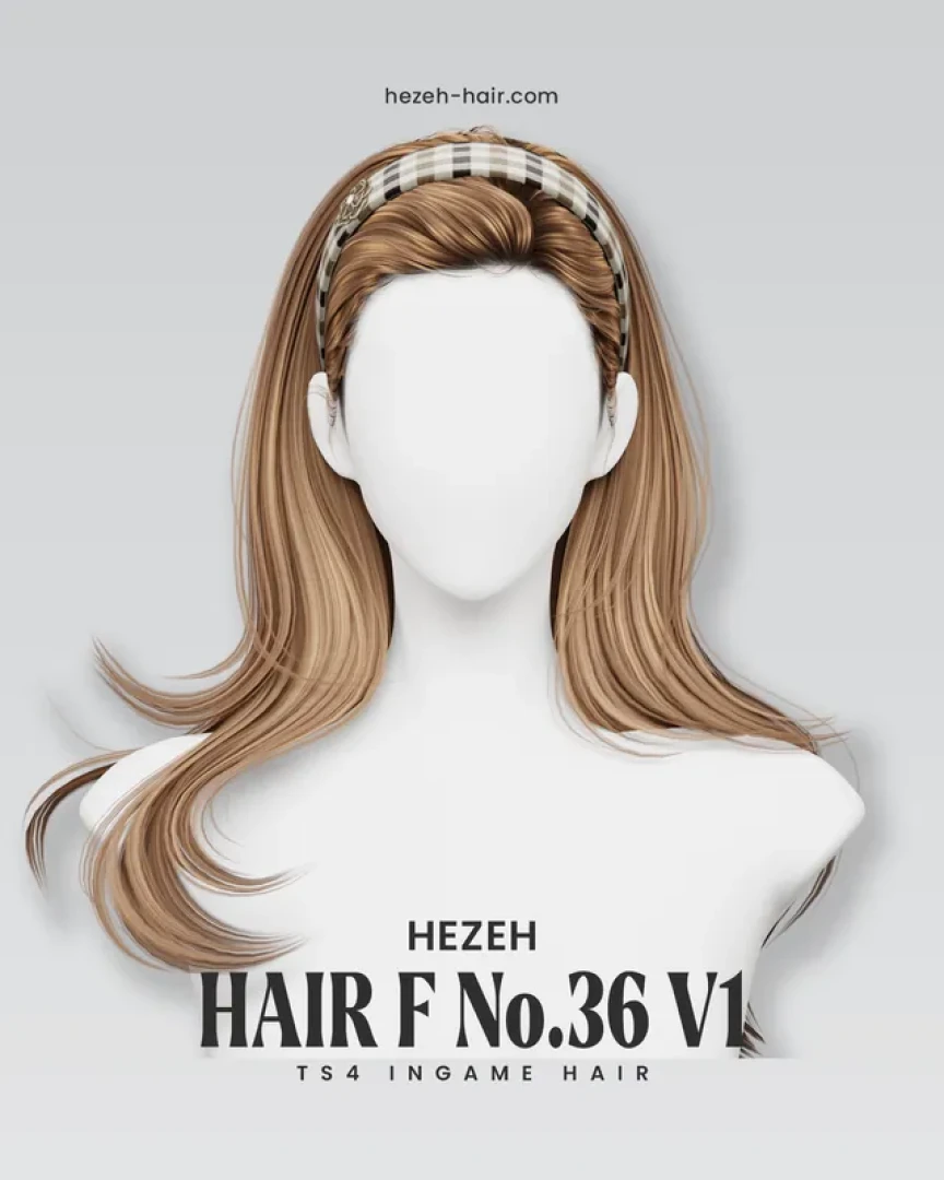 Hezeh - [Hezeh]FHair No.36 V1/V2 (preview)