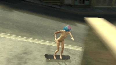 MasterZenus - Naked Skateboarding Dare part 5