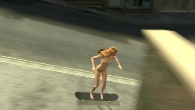MasterZenus - Naked Skateboarding Dare part 6