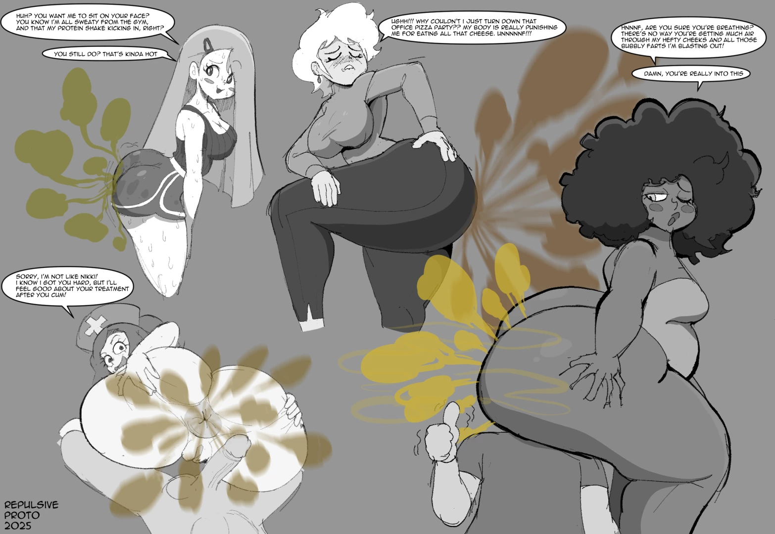 repulsiveproto - Weekly Doodle: Assortment