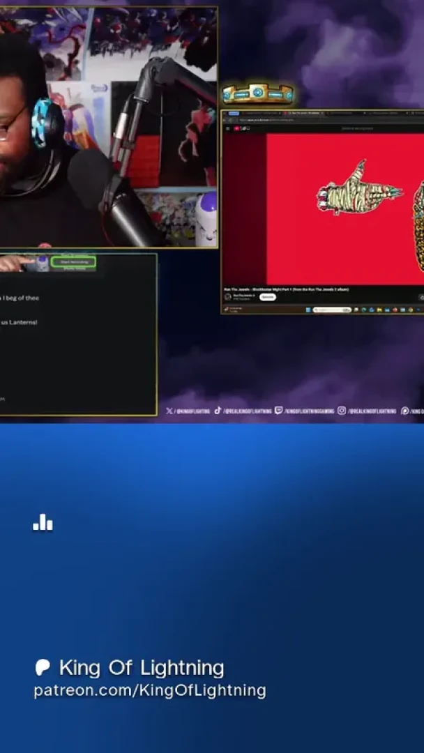 King Of Lightning - Shows & Anime Tonight Patreon 8/31/2026: Discord Stream