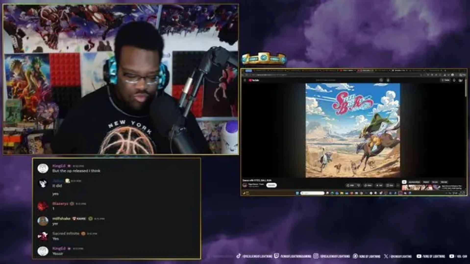 King Of Lightning - Shows & Anime Tonight Patreon 9/23/2026: Discord Stream — page 1